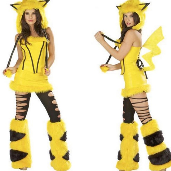 bluewinkz Dresses & Skirts - Sexy Pikachu Halloween Costume #1